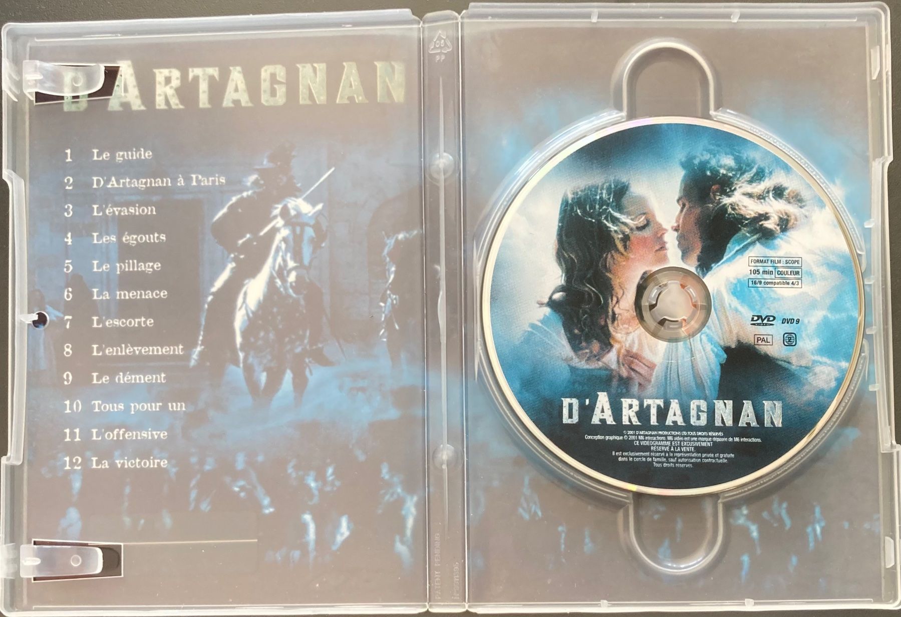 Alle DVDs: PETER HYAMS - D'ARTAGNAN – Gebraucht aus Poliez-Pittet von Newtown-Records 2