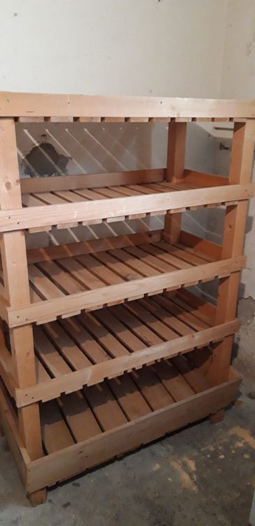 Kellerregal aus Holz / Hurde Kaufen auf Ricardo