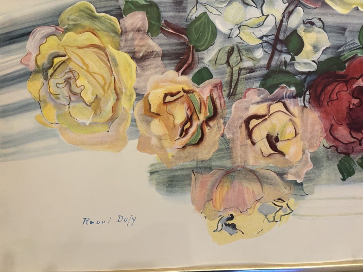 Grafiken & Lithographien: lithographie Roses, Raoul Dufy – Gebraucht aus Genève von ati_tj8f 2