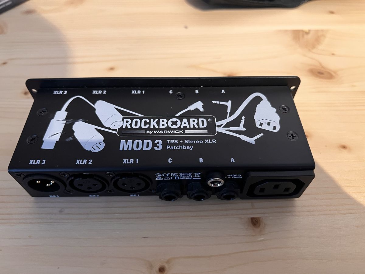 Stecker: Rockboard MOD 3 TRS + Stereo XLR Patchbay – Gebraucht aus Altnau von Snoopy137 4