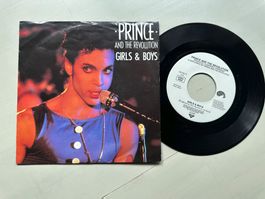 PRINCE tolle Single Girls & Boys Top Kult Funk Soul 1986