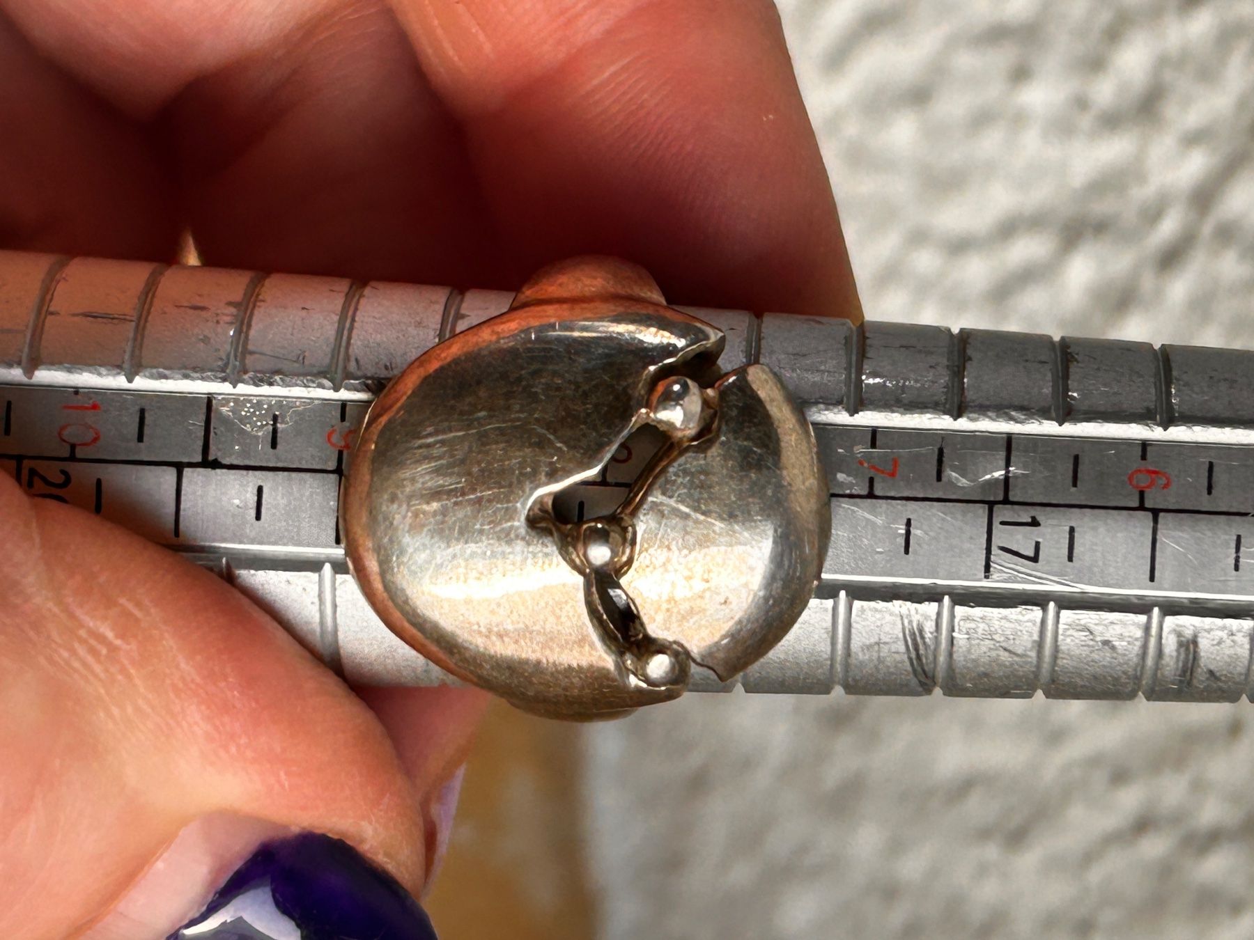 Anelli: Silber Ring EGG DESIGNER (Grösse 58) – Usato da Dittingen venduto da Bellevista 6