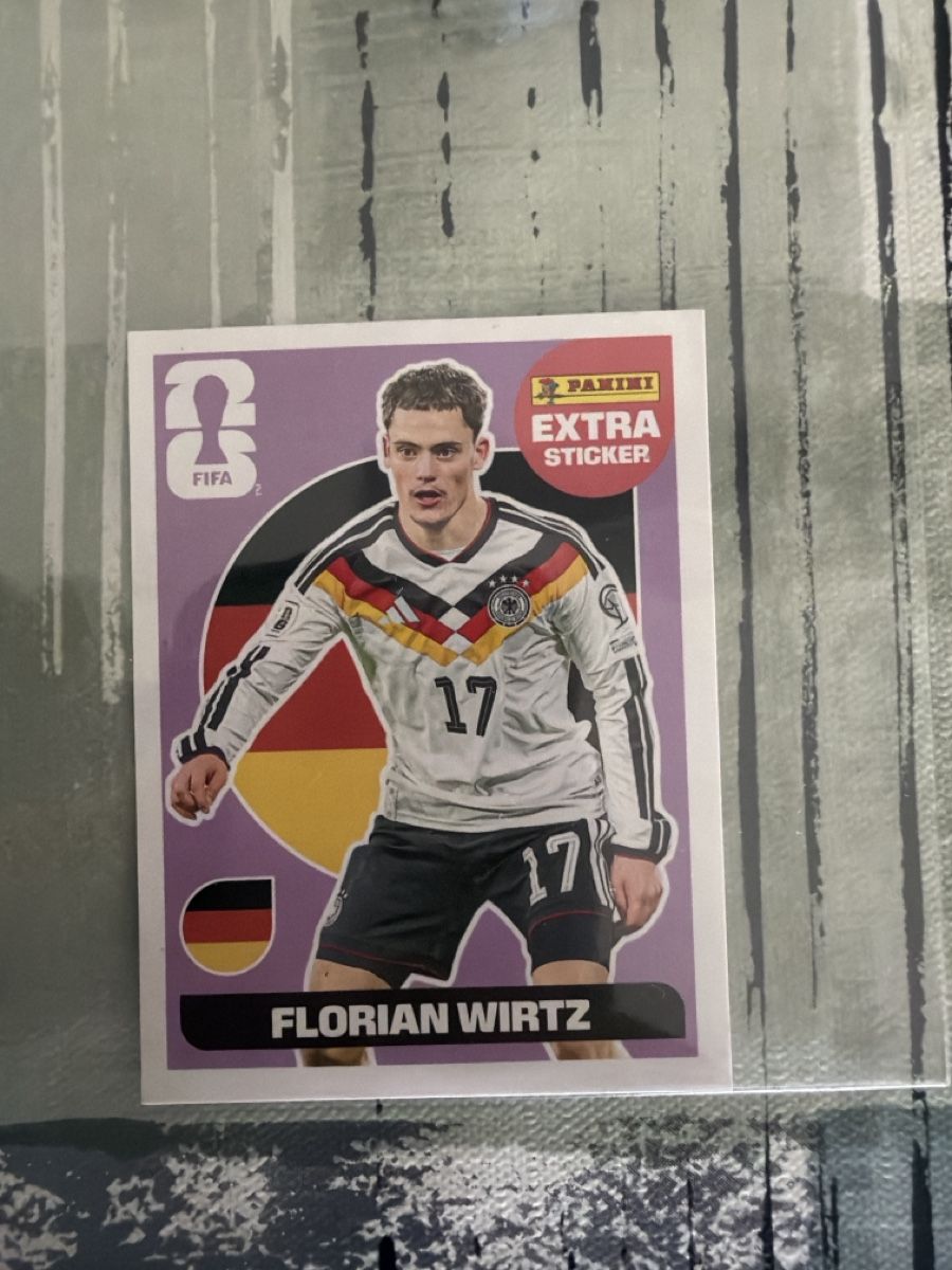 Panini Sammelbilder & Trading cards: Florian Wirtz Extra Sticker - lilla – Neu (gemäss Beschreibung) aus Dornach von Eggi1893
