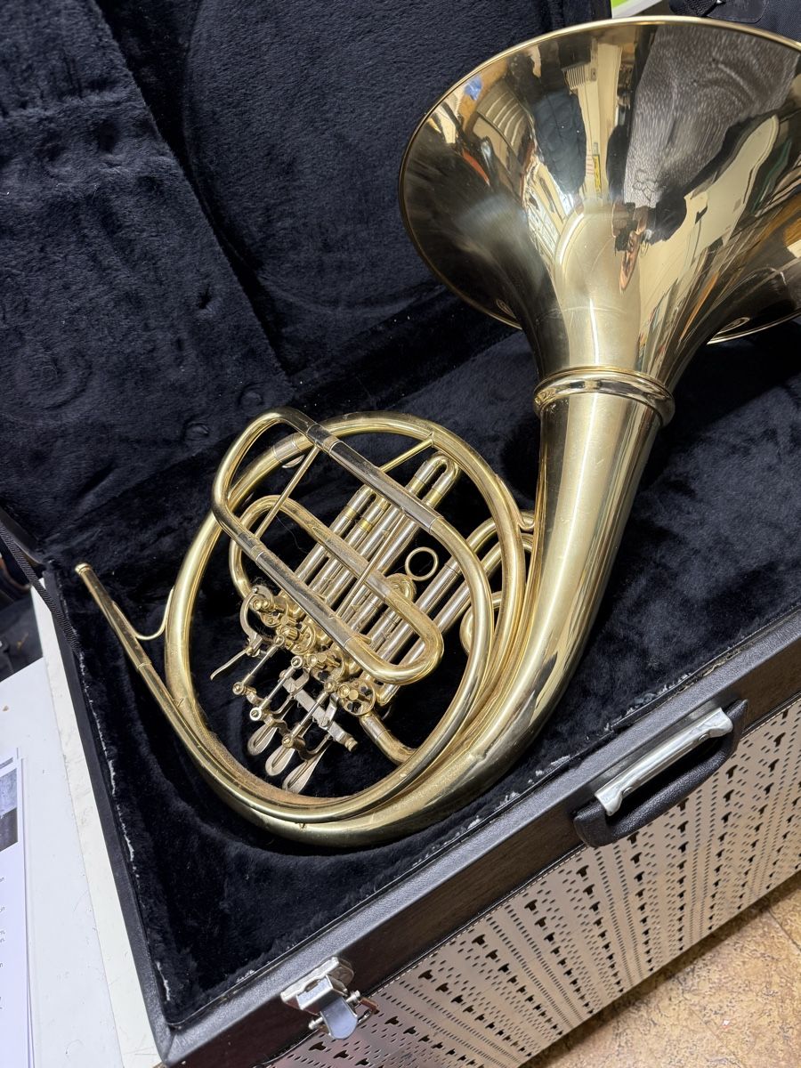 Strumenti musicali: Waldhorn Maxtone F/Bb kombiniert – Usato da Burgdorf venduto da kla_r5tf
