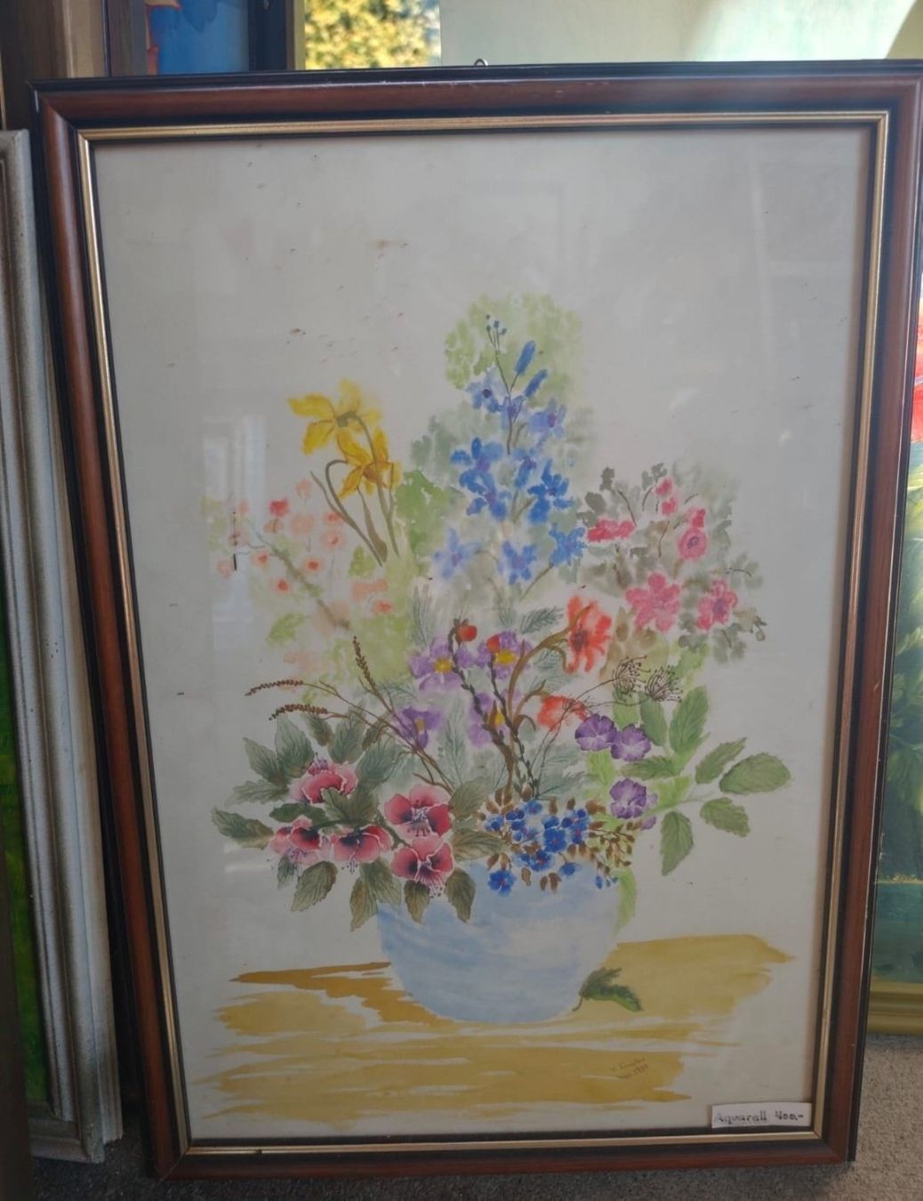 Gemälde: Gemälde Aquarell – Gebraucht aus Haag (Rheintal) von sch_2zy9