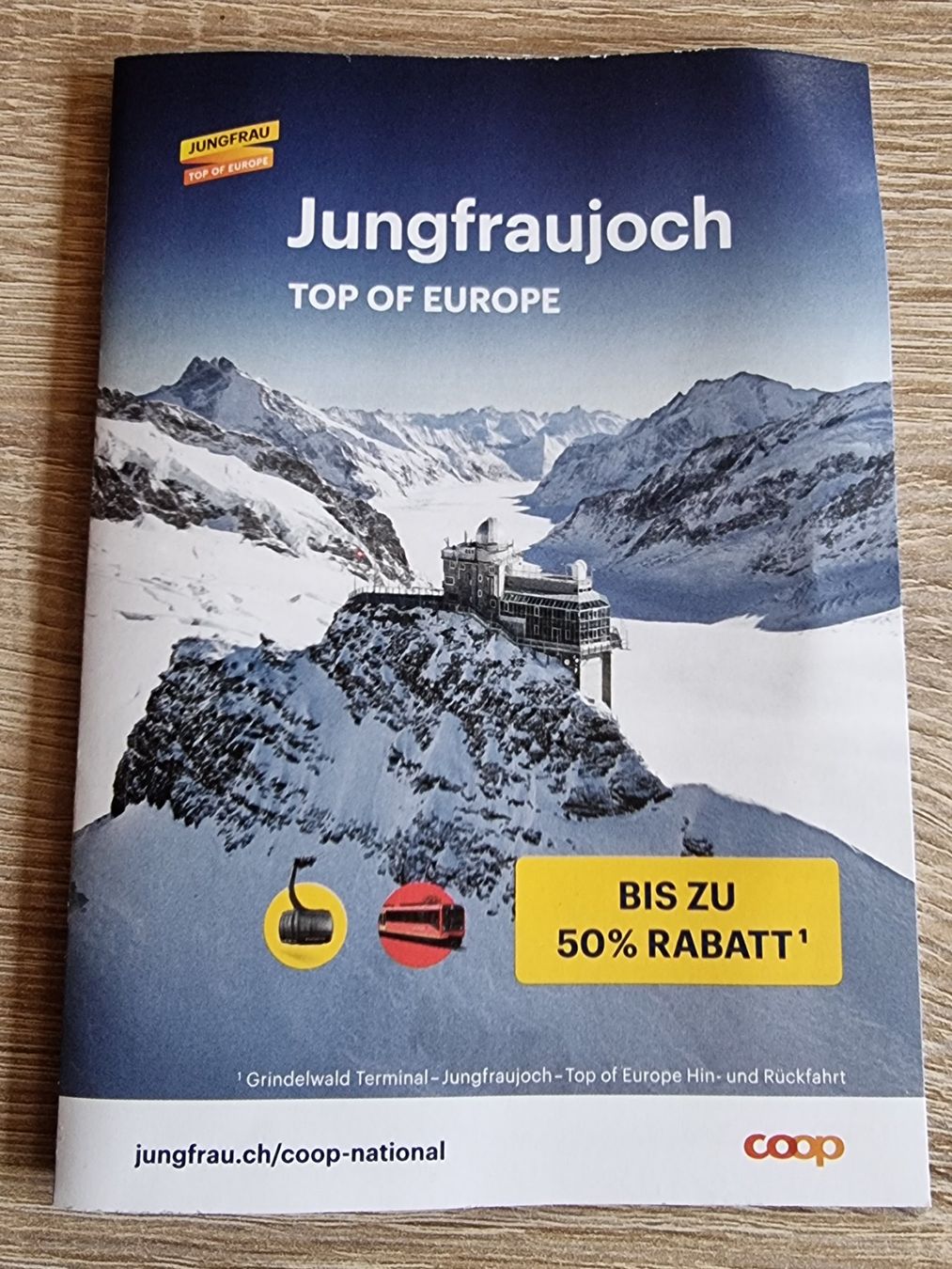 Gutscheine: Rabattgutschein Jungfraujoch – Neu (gemäss Beschreibung) aus Buchen von Jonny58