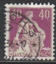 Alle Briefmarken: Helvetia mit Schwert 1908 – Gebraucht aus Castiel von mc2017 4