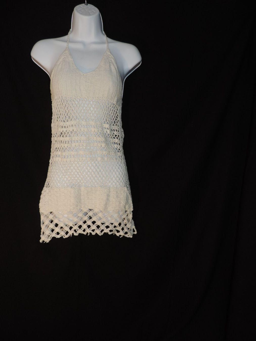 Robes: robe crochet blanc – D'occasion à Genève par Axelle333 5