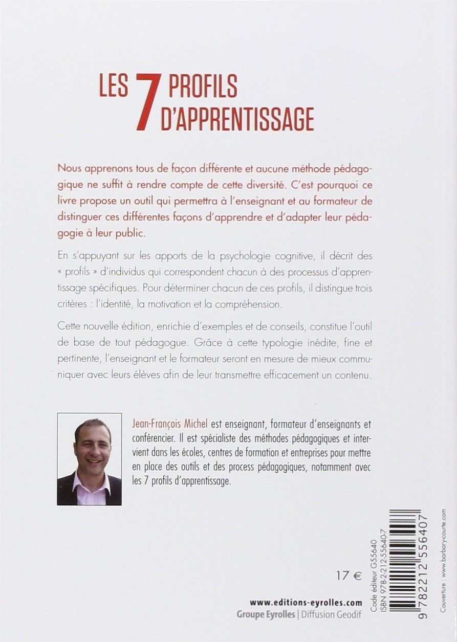 Libri: Les 7 profils d'apprentissage – Usato da Neuchâtel venduto da Dualseele 1