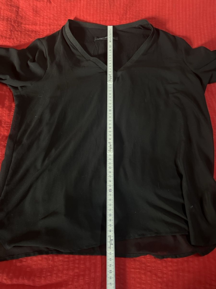 Zara Blusen: Zara woman Bluse schwarz gr. L – Gebraucht aus Kaisten von saleforfun 5