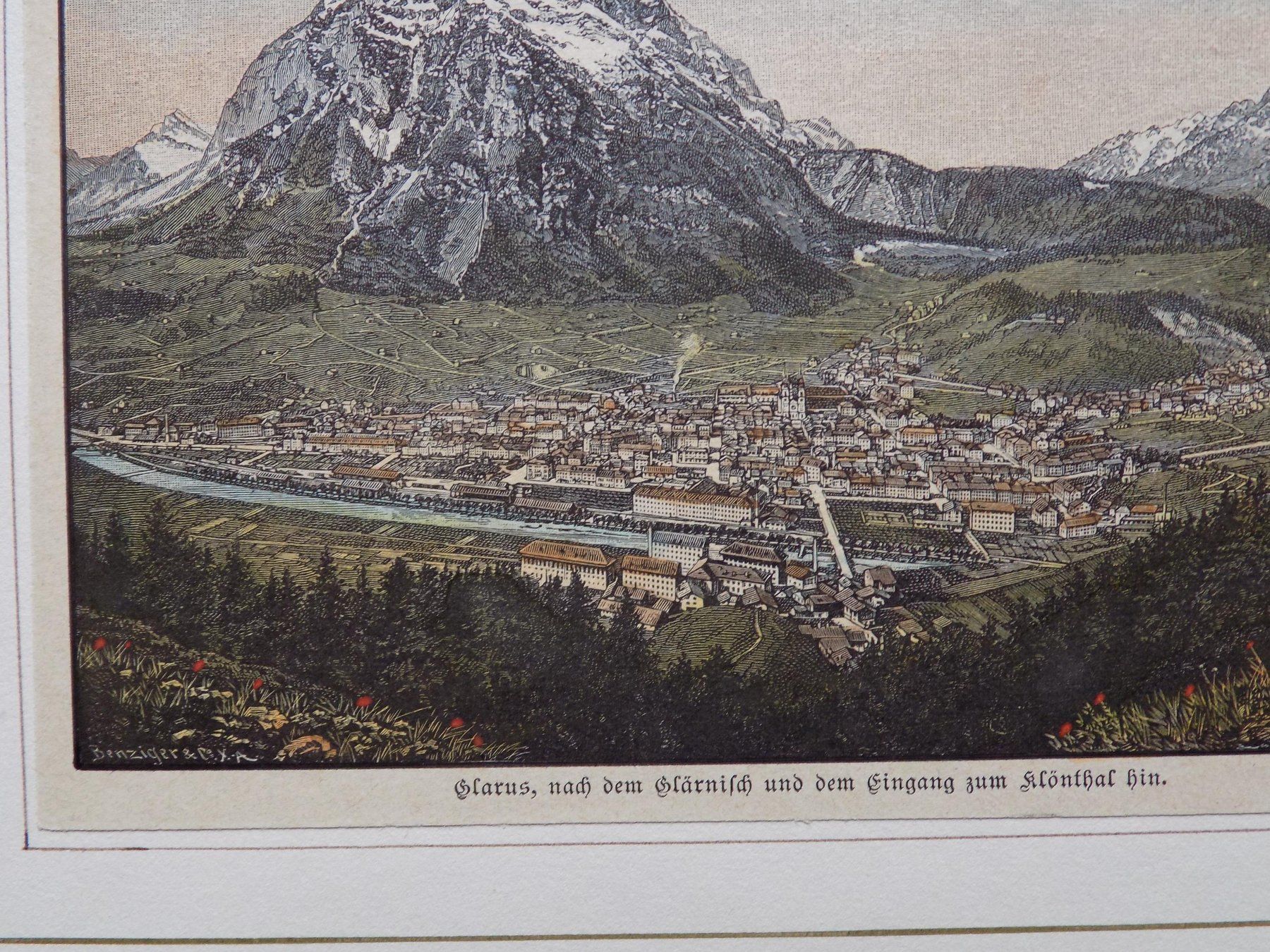 Incisioni: Glarus koloriert – Usato da Risch venduto da Rischli15 3