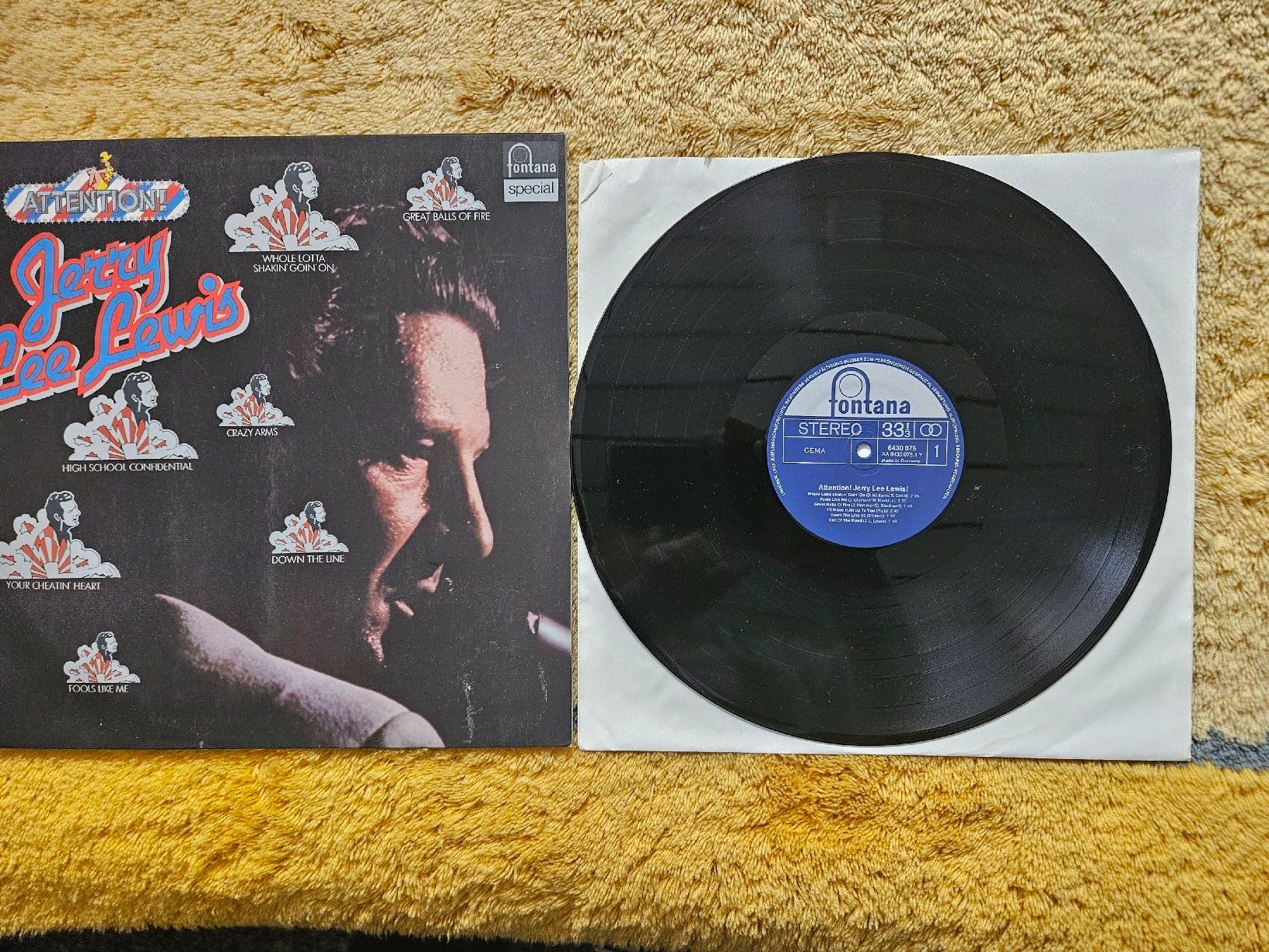 Vinyles: Jerry Lee Lewis Schallplatte Lp - Attention! – Neuf (Voir description) à Lyss par Alexine