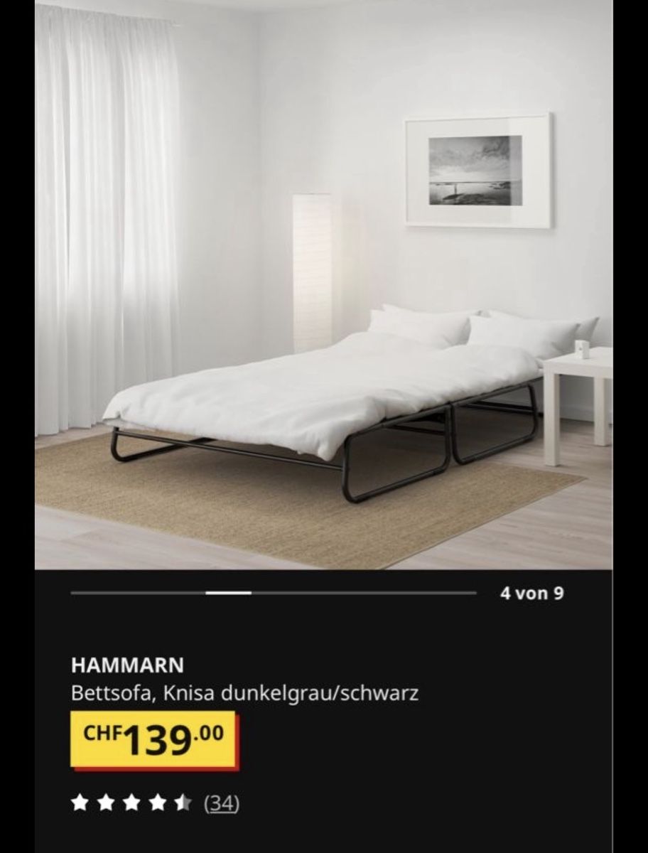 Sofas: Ikea Klappbett Sofa Couch Gratis  – Gebraucht aus Bad Zurzach von Goodshoppingforyou 6