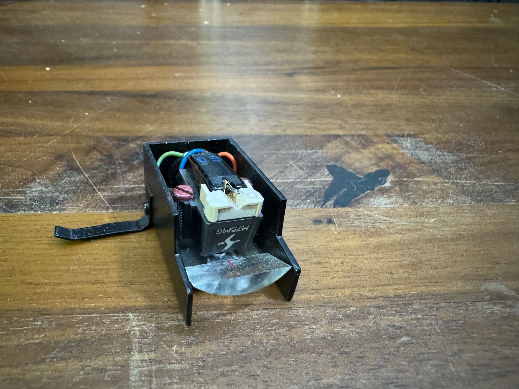 EMT Giradischi: EMT Zubehör headshell stroboscheibe und original Puck – Usato da Zürich venduto da Zuerich_Seebach 1