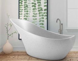 Badewanne Freistehende Bad Wanne Terrazzo Steinwanne Becken