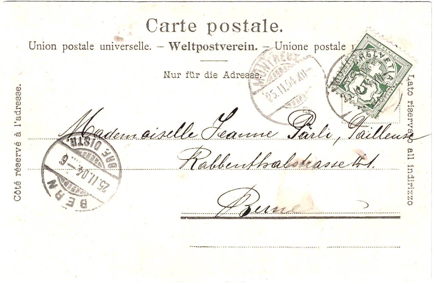 Cartoline postali: Le CHÂTELARD (VD)  - Bauerndorf ca. 1900 (VD) – Usato da Oberdorf BL venduto da Hopfehuepfer 1