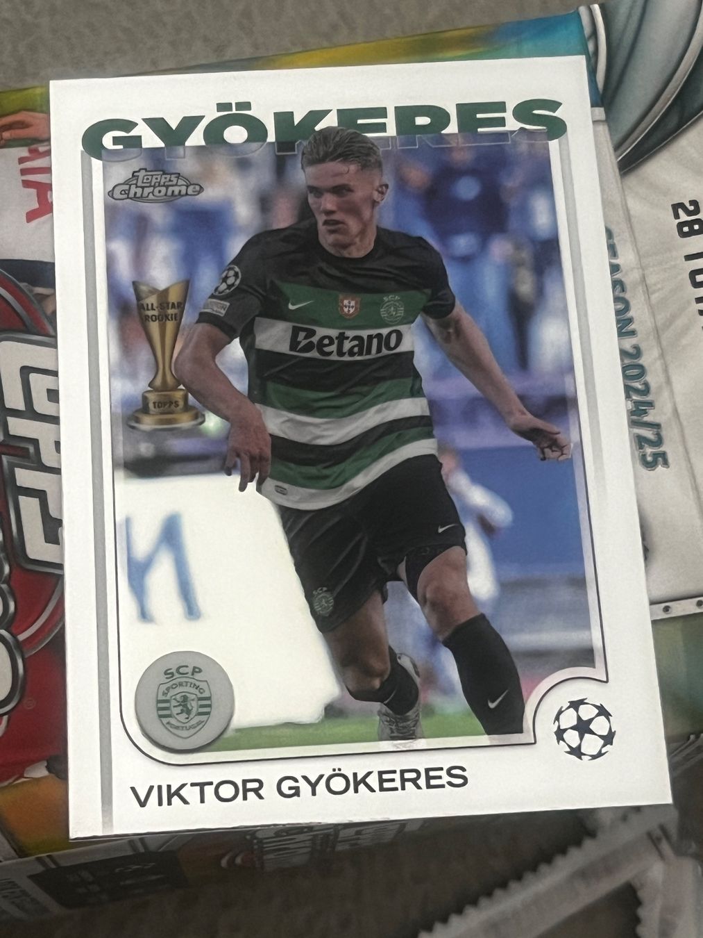 Topps Sammelbilder & Trading cards: Viktor Gyokeres Rookie all star – Neu (gemäss Beschreibung) aus Yverdon-les-Bains von Lauryne06