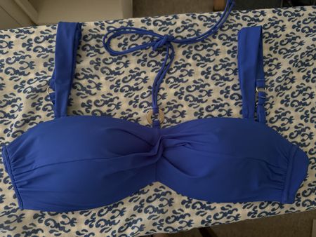 Bikini Top blau 38B 80B Triumph Summer Twist DP Oberteil
