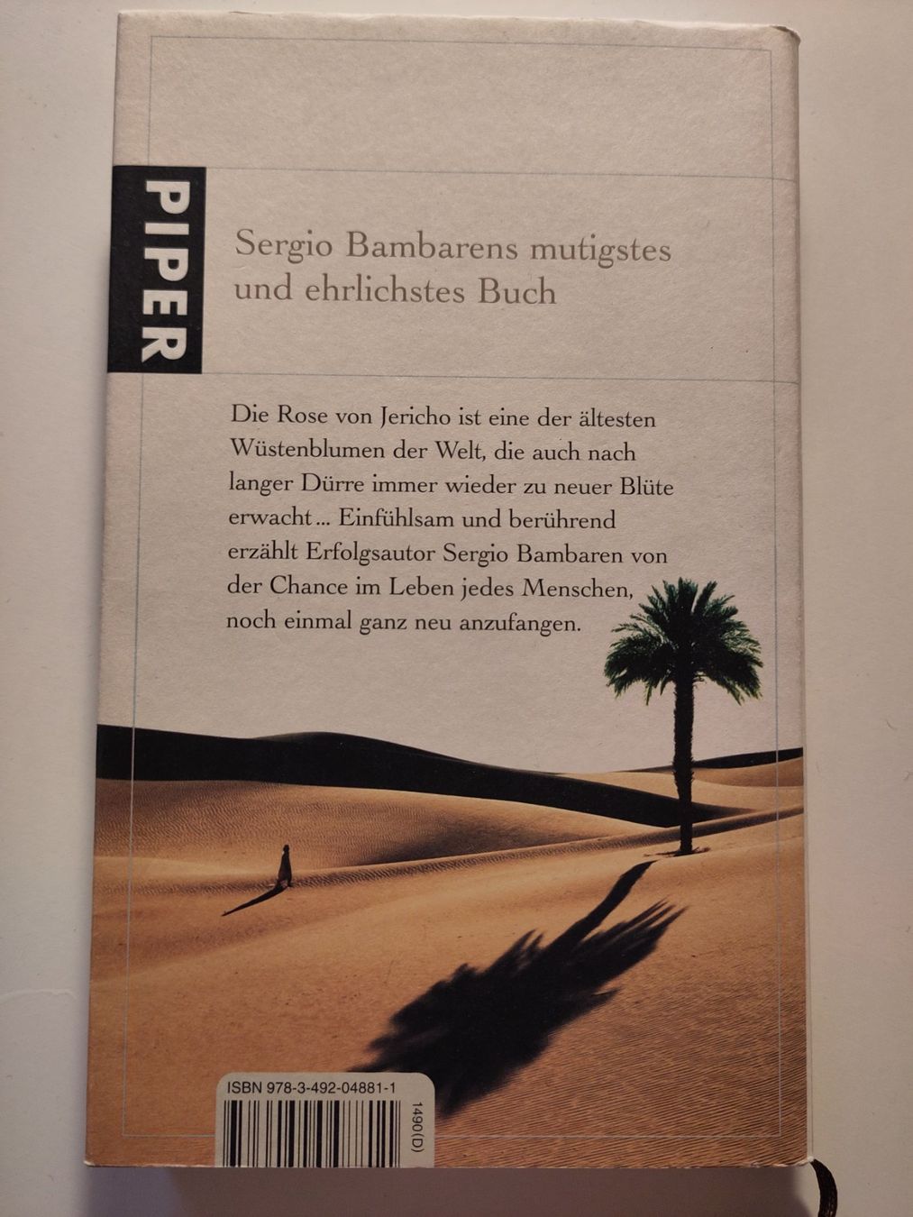 Libri: Die Rose von Jericho - Sergio Bambaren – Usato da Bülach venduto da Tiefschlaflos 1