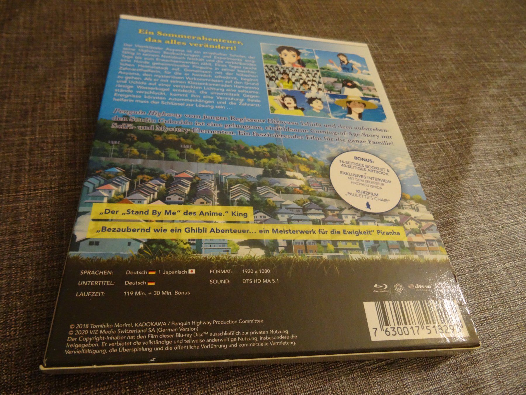 Tutti i DVDs: Anime Blu-ray Penguin Highway – Usato da Olten venduto da Disc-Verkauf 1