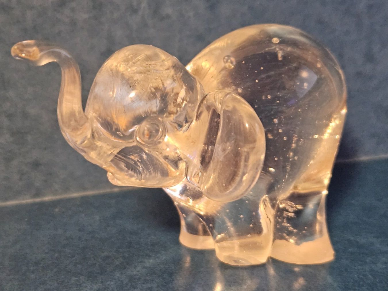 Figuren: Glas Elefant, kleiner Elefant – Gebraucht aus Jona von ASMARADO 4
