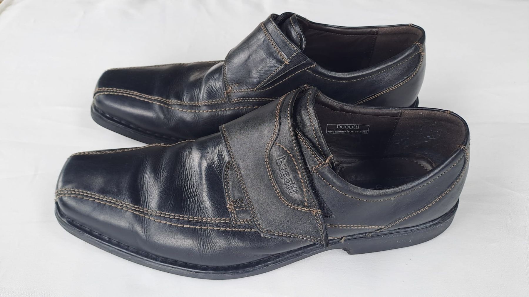Bugatti Scarpe da uomo: Bugatti Herren Schuhe, Schwarz, Grösse 45 – Usato da Männedorf venduto da Nelly-77 4