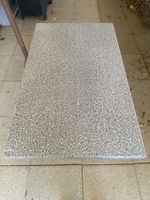 Gartentisch Marmormuster 110x70x71cm