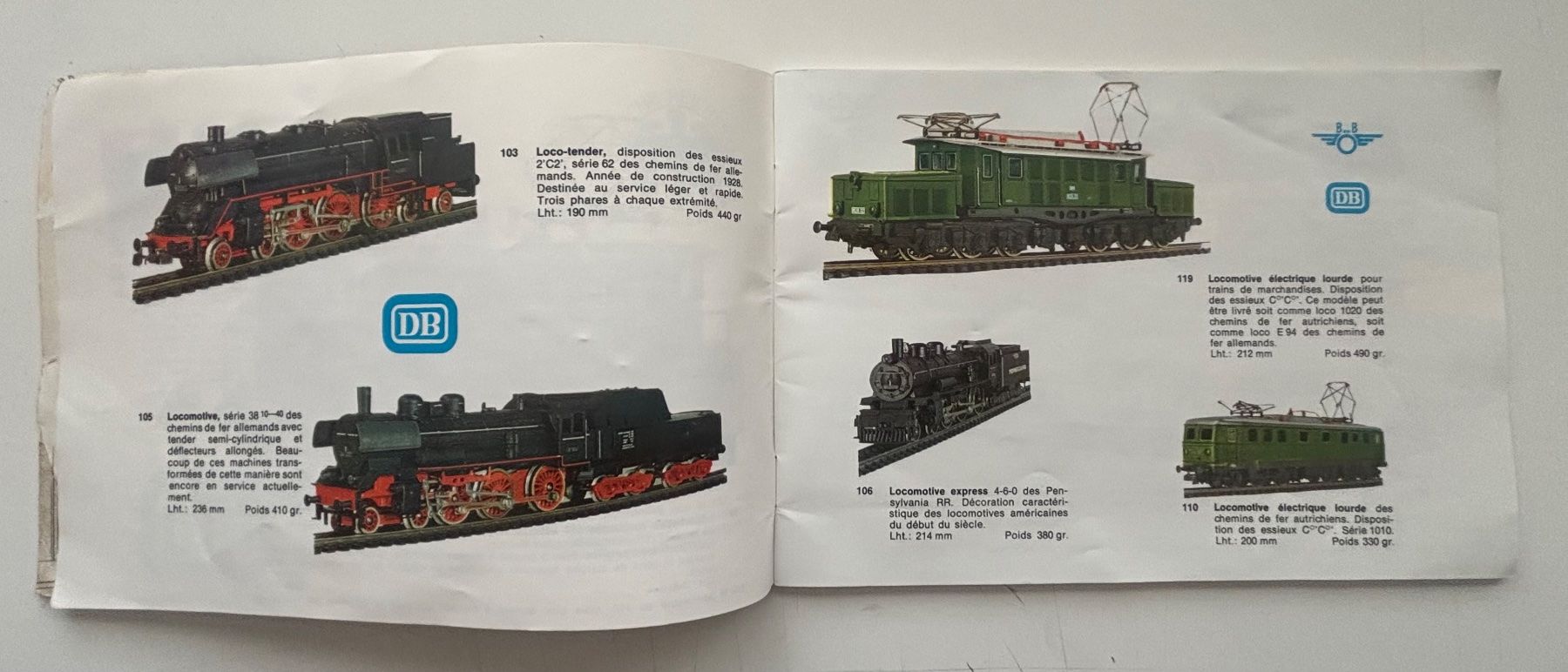 Bücher: Catalogue train Liliput - Modellbahn HO – Gebraucht aus Neuchâtel von gefdeneuch 3