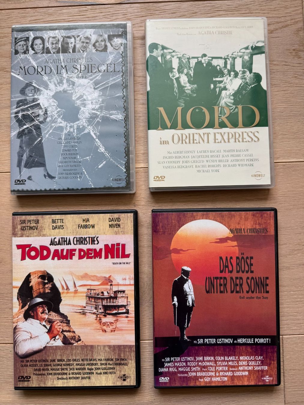 Alle DVDs: 4 DVD von Agatha Christies  **NEU** – Neu (gemäss Beschreibung) aus Siebnen von Trans-Am
