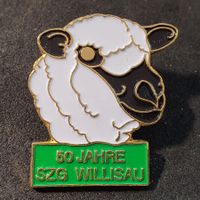 Y624 - Pin 50 Jahre SZG Willisau Schwarznasenschafe