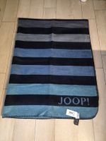 JOOP! Wohndecke "Tone" 150x200cm blau –NEU- Pfister-Etikett