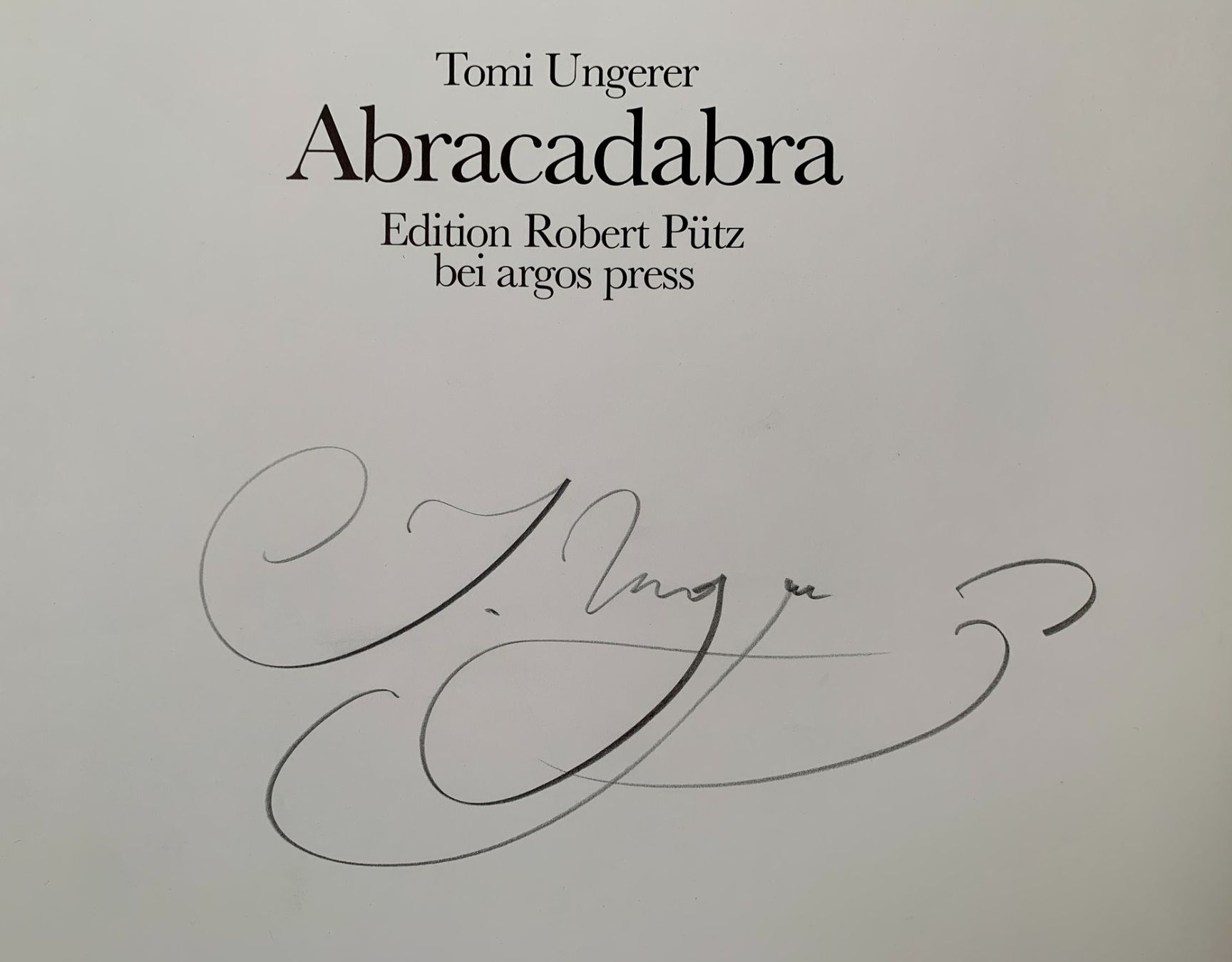 Dipinti: Tom Ungerer - Mappe, signiert – Usato da Regensdorf venduto da JoergR 2