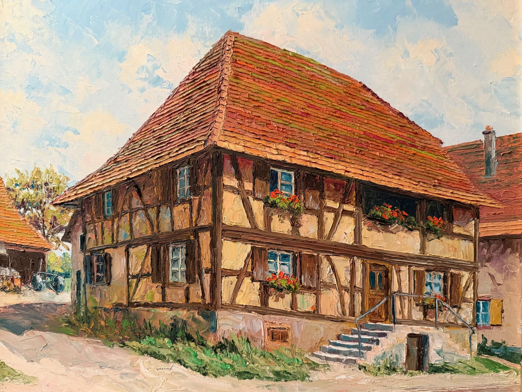Gemälde: Van der Len Original Gemälde – Gebraucht aus Basel von PAUL_ART 2