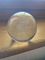 Dekorative Glaskugel mit Box, neuwertig, Durchmesser ca 9cm