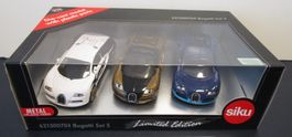 SIKU 3 BUGATTI SET 5 LIMITED ÉDITION