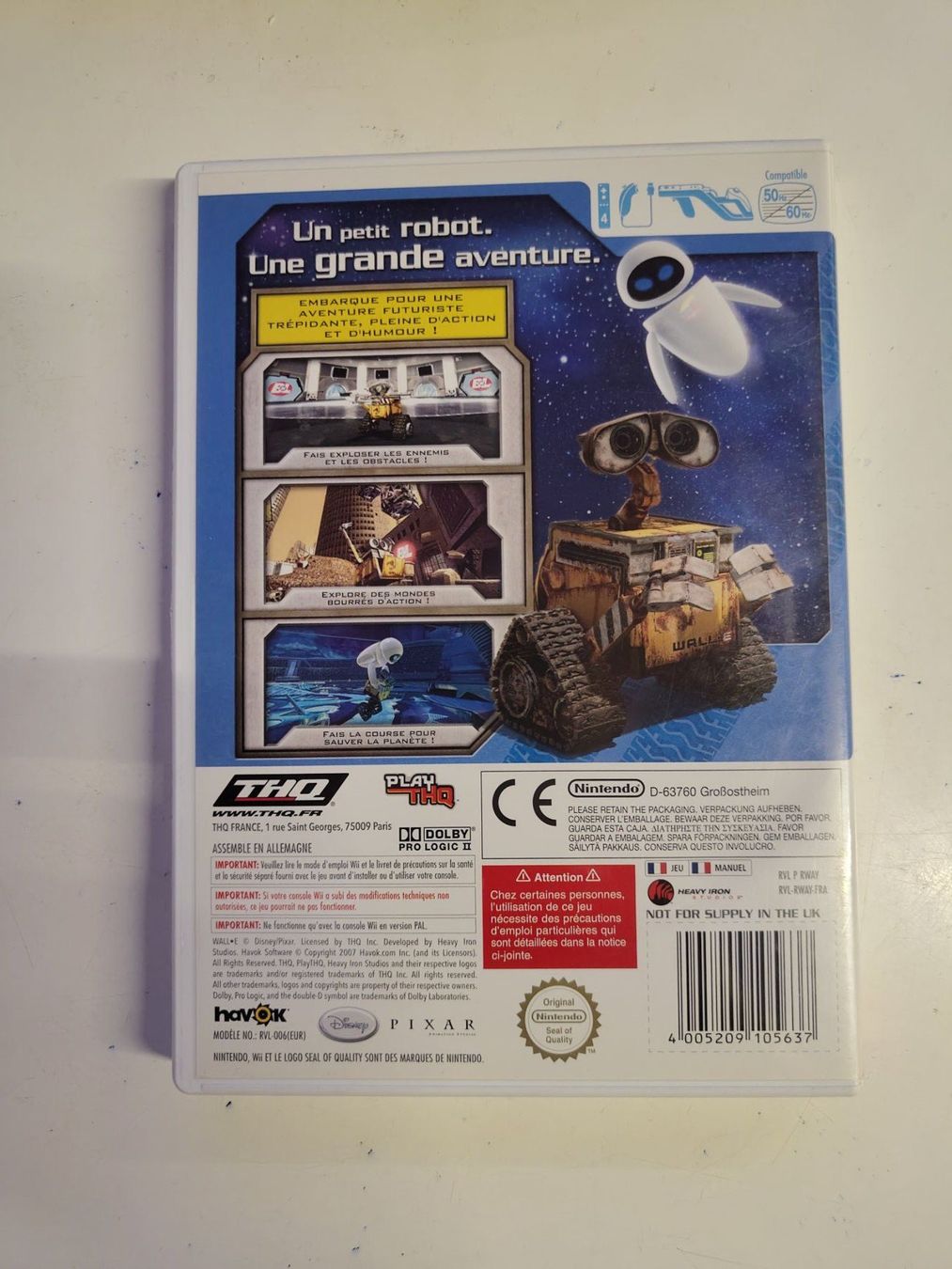 Nintendo Giochi: Jeu WII - Wall.E – Usato da Saxon venduto da dan_drn5 1