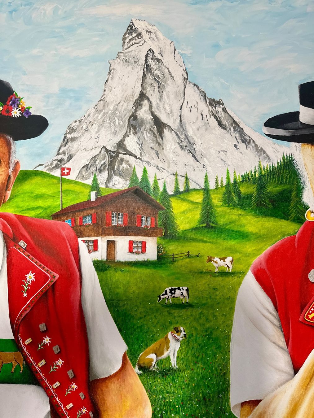 Dipinti: ACRYL BILD; SCHWEIZ – Nuovo (secondo la descrizione) da Neunkirch venduto da internet-shop 3