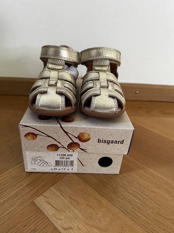 Bisgaard Scarpe per ragazze: Bisgaard Carly Sandalen Gold Gr. 25 – Nuovo (secondo la descrizione) da Zürich venduto da JumaRiku 1