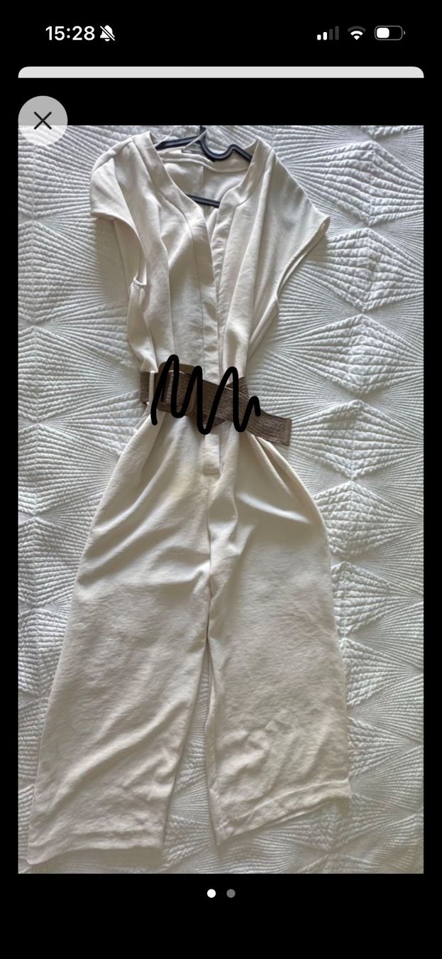 Zara Tute: Zara jumpsuit cream – Usato da Hitzkirch venduto da mim_5ffb 2