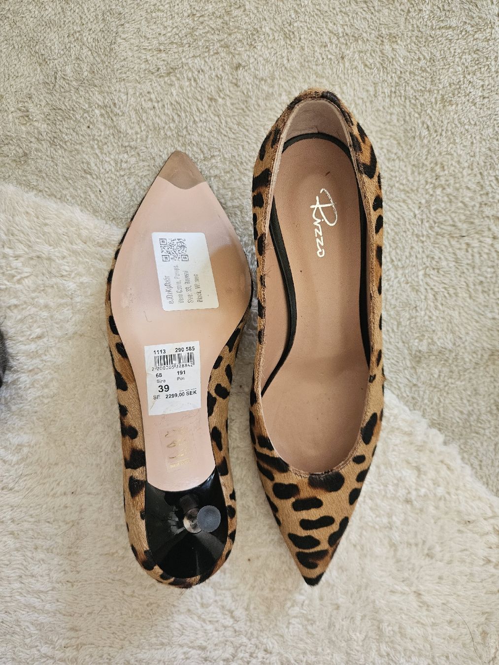 Scarpe da donna: Animal leopard Print Leather heels – Nuovo (secondo la descrizione) da Affoltern am Albis venduto da Katarinushka 2