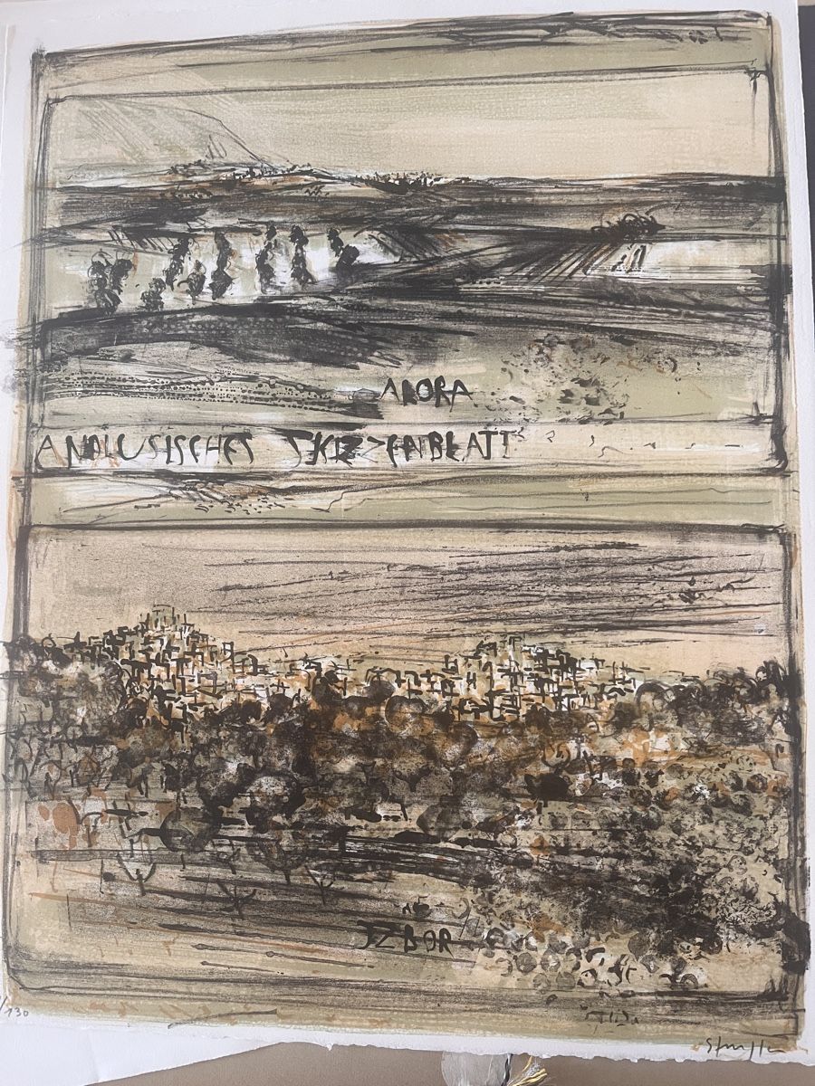 Arts picturaux & lithographies: Bodo Stauffer, Lithografie – D'occasion à Laupen BE par Rohe5500