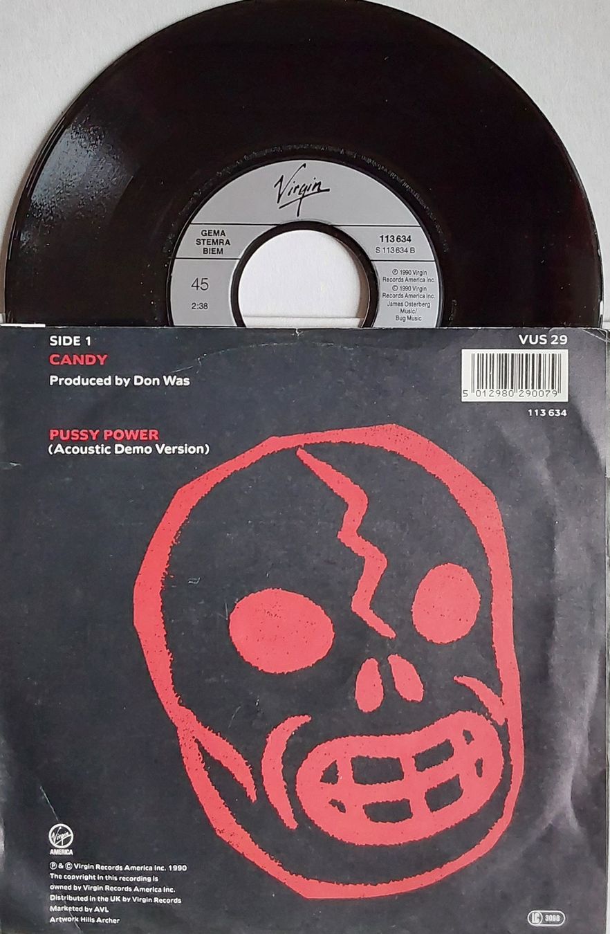 Dischi in vinile: Vinyl Single  - Iggy Pop  - Candy - 1990 - VG+ - Rare – Usato da Villeret venduto da Fil11 1