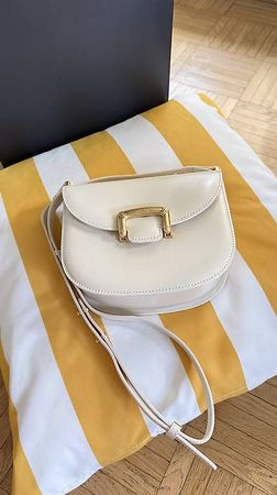 LA FESTIN Lederhandtasche weiss 