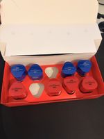 Faber-Castell Spitzer 8 Stück, Rot und Blau
