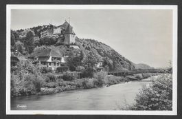 Laupen Teilansicht mit Schloss