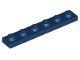 Lego Dark Blue Plate 1 x 6 12 Stück