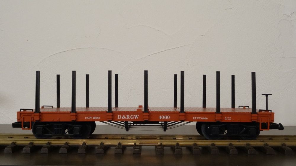LGB 4060, D + RGW, USA, Rungenwagen (Neu (gemäss Beschreibung)) in ...