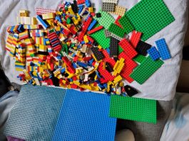 Lego steine mit kleinen und Grossen Platten 1.7 kg