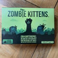 Zombie Kittens Kartenspiel ab 7 Jahren 2-5 Spieler neuwertig