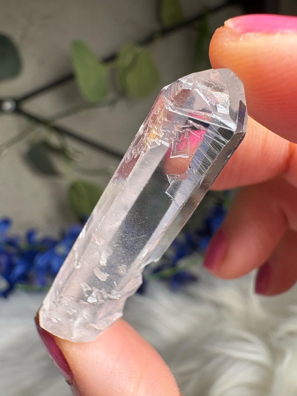 Minerali & Pietre curative: Kolumbianischer Lemurian-Quarz – Nuovo (secondo la descrizione) da Neuheim venduto da m.hald 1
